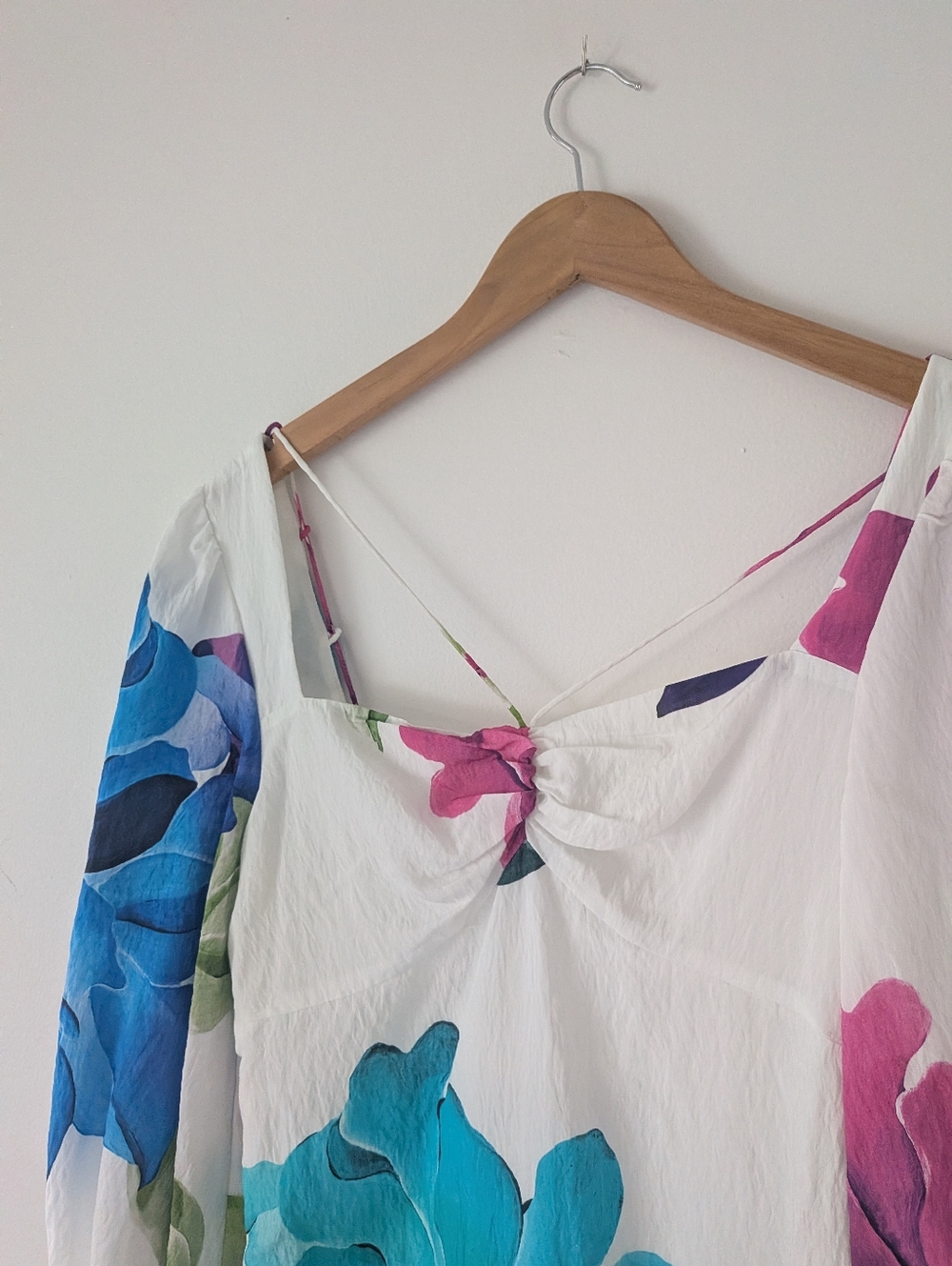 NWT! Anthropologie Maeve Printed Floral Midi Dress - Picture 8 of 9
